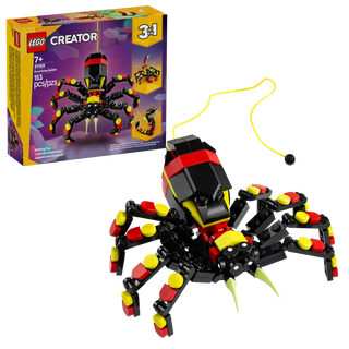 LEGO® Creator™ 3in1 Wild Animals: Surprising Spider 31159 - Moore's Minifigures