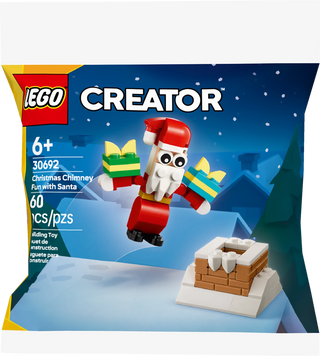LEGO® Creator™ Christmas Chimney Fun with Santa 30692 - Moore's Minifigures