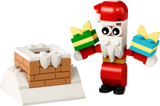 LEGO® Creator™ Christmas Chimney Fun with Santa 30692 - Moore's Minifigures