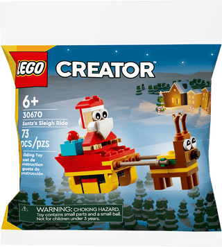 LEGO® Creator Santa's Sleigh Ride 30670 (Retired) - Moore's Minifigures