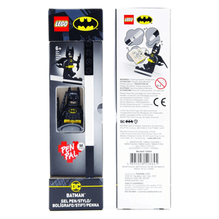 LEGO® DC™ Pen Pal Gel Pen with Minifigure - Batman™ (52864) - Moore's Minifigures