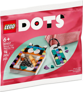 LEGO® DOTS Animal Tray and Bag Tag 30637 - Moore's Minifigures
