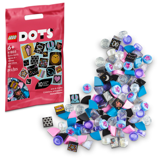 LEGO® DOTS™ Extra DOTS™ Series 8 - Glitter and Shine 41803 - Moore's Minifigures