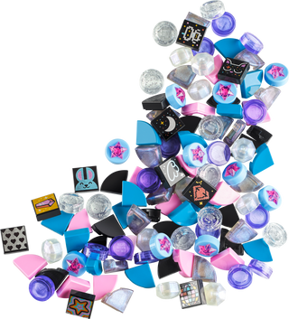 LEGO® DOTS™ Extra DOTS™ Series 8 - Glitter and Shine 41803 - Moore's Minifigures