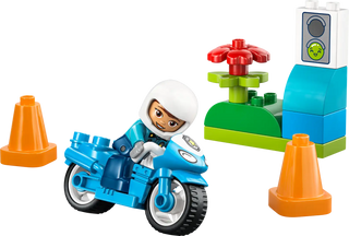 LEGO® DUPLO® Town Blue Police Motorcycle 10471 - Moore's Minifigures