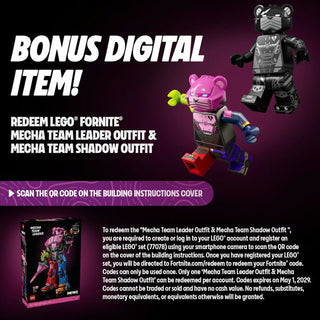 LEGO® Fortnite® Mecha Team Leader 77078 Building Toy - Moore's Minifigures