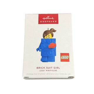 LEGO® Hallmark 2025 Brick Suit Girl Keepsake Ornament - Moore's Minifigures
