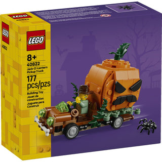 LEGO® Halloween Jack-O’-Lantern Pickup Truck 40822 - Moore's Minifigures
