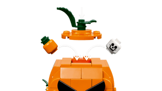 LEGO® Halloween Jack-O’-Lantern Pickup Truck 40822 - Moore's Minifigures