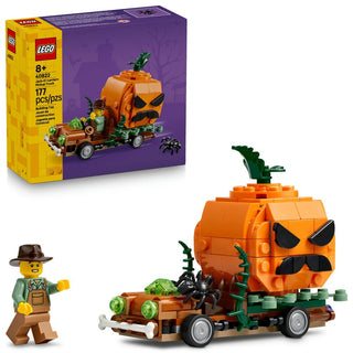 LEGO® Halloween Jack-O’-Lantern Pickup Truck 40822 - Moore's Minifigures