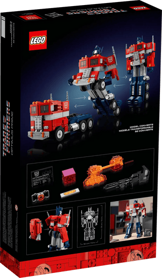 LEGO® Icons Transformers: Optimus Prime 10302 - Moore's Minifigures