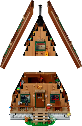 LEGO® Ideas A-Frame Cabin 21338 (Retired) - Moore's Minifigures