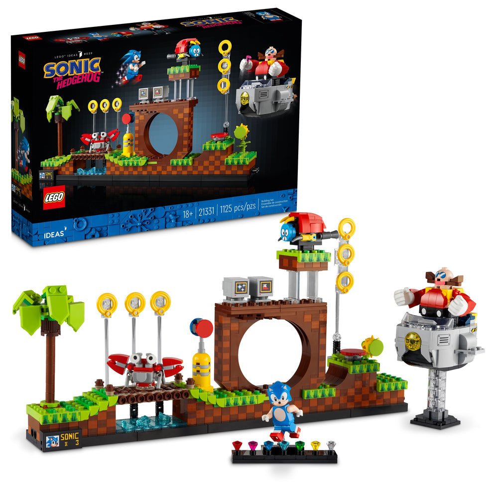 LEGO® Ideas Sonic the Hedgehog™ – Green Hill Zone model 21331 - Moore's Minifigures