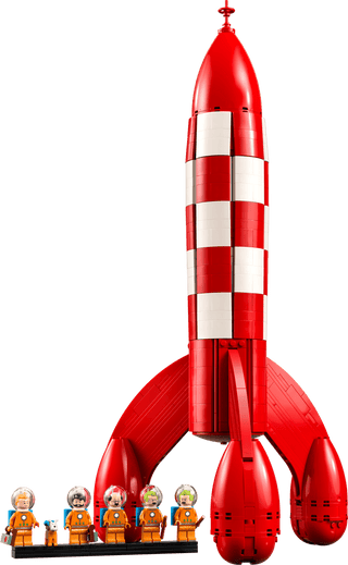 LEGO® Ideas Tintin® Moon Rocket 21367 Building Set - Moore's Minifigures