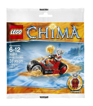 LEGO® LEGENDS OF CHIMA™ Worriz' Fire Bike 30265 (Retired) - Moore's Minifigures