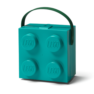 LEGO® Lunch Box with Handle - Green - Moore's Minifigures