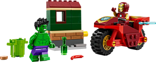 LEGO® Marvel Iron Man with Bike and The Hulk 76287 (Retired) - Moore's Minifigures
