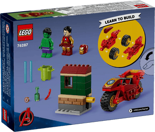 LEGO® Marvel Iron Man with Bike and The Hulk 76287 (Retired) - Moore's Minifigures