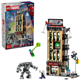 LEGO® Marvel Spider-Man vs. Mysterio: The Daily Bugle 76342 - Moore's Minifigures