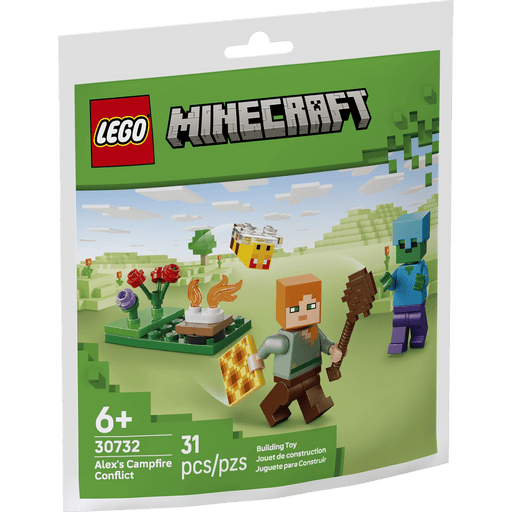 LEGO® Minecraft® Alex's Campfire Conflict 30732 - Moore's Minifigures