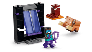 LEGO® Minecraft® Nether & End Portal Journey 21584 - Moore's Minifigures