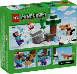 LEGO® Minecraft® Steve’s Taiga Adventure 21583 - Moore's Minifigures