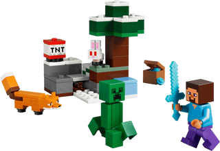 LEGO® Minecraft® Steve’s Taiga Adventure 21583 - Moore's Minifigures