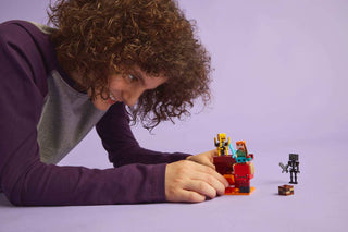 LEGO® Minecraft® The Nether Lava Battle 21266 - Moore's Minifigures