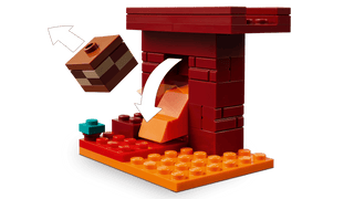 LEGO® Minecraft® The Nether Lava Battle 21266 - Moore's Minifigures