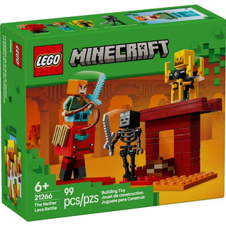 LEGO® Minecraft® The Nether Lava Battle 21266 - Moore's Minifigures