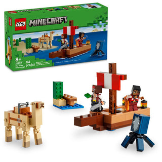 LEGO® Minecraft® The Pirate Ship Voyage 21259 Building Toy (Retired) - Moore's Minifigures