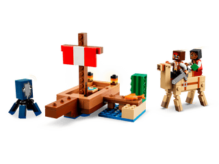 LEGO® Minecraft® The Pirate Ship Voyage 21259 Building Toy (Retired) - Moore's Minifigures