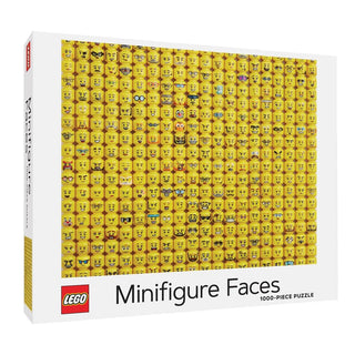 LEGO® Minifigure Faces 1,000-Piece Puzzle - Moore's Minifigures