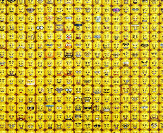 LEGO® Minifigure Faces 1,000-Piece Puzzle - Moore's Minifigures