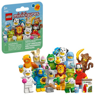 LEGO® Minifigures™ Animals Series 28 71051 - Parrot Costume Fan - Sealed LEGO® Minifigure Box - Moore's Minifigures