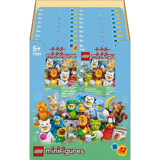 LEGO® Minifigures™ Animals Series 28 71051 - Sealed LEGO® Minifigure Box Of 36 - Moore's Minifigures