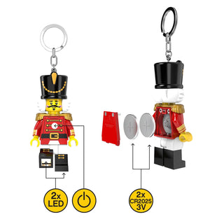 LEGO® Minifigures™ Keychain Light - Nutcracker (KE214H) - Moore's Minifigures