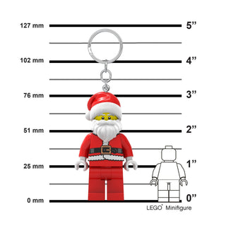 LEGO® Minifigures™ Keychain Light - Santa (KE189H) - Moore's Minifigures
