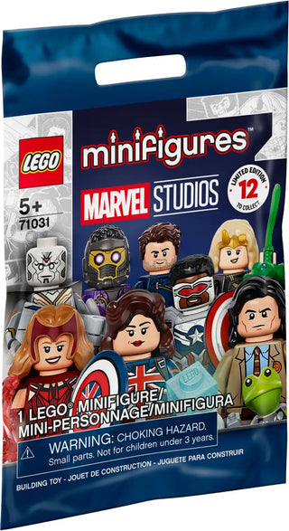 LEGO® Minifigures™ Marvel Studios Series 1 71031 (Retired) (1 Sealed Mystery Minifigure Pack) - Moore's Minifigures