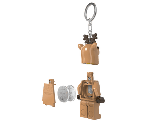 LEGO® Minifigures™ Reindeer Costume Girl Key Light (KE260H) - Moore's Minifigures