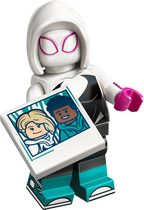 LEGO® Minifigures™ Spider-Man: Across the Spider-Verse 71050 - Gwen Stacy/Spider Gwen - Sealed LEGO® Minifigure Box - Moore's Minifigures