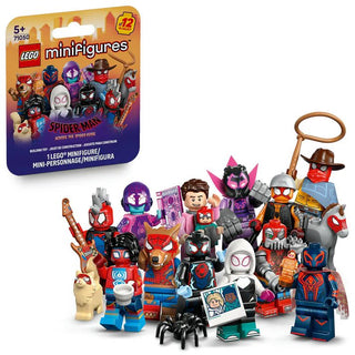 LEGO® Minifigures™ Spider-Man: Across the Spider-Verse 71050 - Peter B. Parker/Spider-Man and May “Mayday” Parker - Sealed LEGO® Minifigure Box - Moore's Minifigures