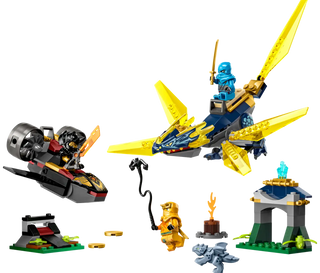 LEGO® NINJAGO® Nya and Arin’s Baby Dragon Battle 71798 - Moore's Minifigures