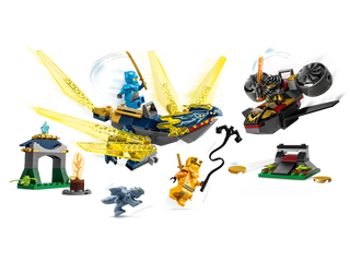 LEGO® NINJAGO® Nya and Arin’s Baby Dragon Battle 71798 - Moore's Minifigures