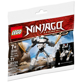 LEGO® NINJAGO® Titanium Mini Mech 30591 (Retired) - Moore's Minifigures