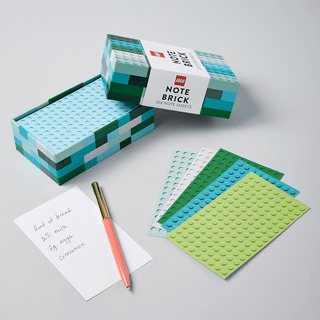 LEGO® Note Brick (Blue-Green) - Moore's Minifigures