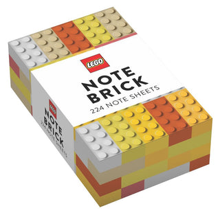 LEGO® Note Brick (Yellow-Orange) - Moore's Minifigures
