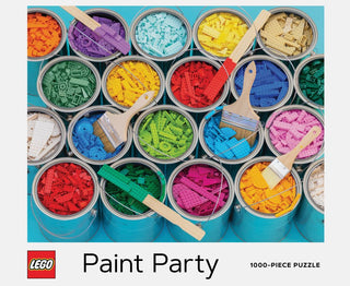 LEGO® Paint Party 1,000-Piece Puzzle - Moore's Minifigures