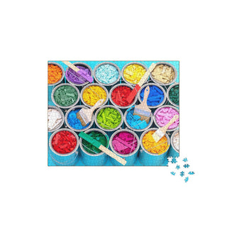LEGO® Paint Party 1,000-Piece Puzzle - Moore's Minifigures