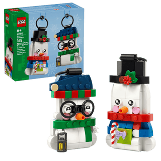 LEGO® Seasonal Holiday Snowman Ornaments 40812 - Moore's Minifigures